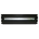 Рейка-DIN Hyperline BPB19-PS-3U-RAL9005 1U черный (упак.:1шт)