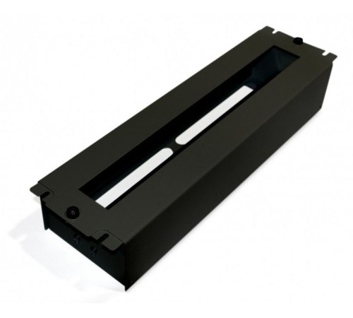 Рейка-DIN Hyperline BPB19-PS-3U-RAL9005 1U черный (упак.:1шт)