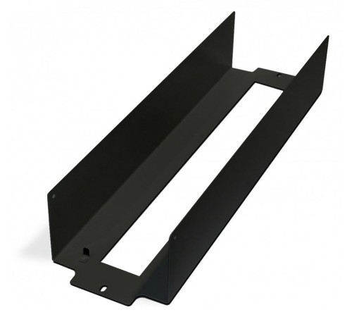 Рейка-DIN Hyperline BPB19-PS-3U-RAL9005 1U черный (упак.:1шт)