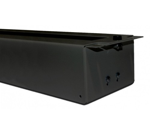 Рейка-DIN Hyperline BPB19-PS-3U-RAL9005 1U черный (упак.:1шт)