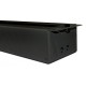 Рейка-DIN Hyperline BPB19-PS-3U-RAL9005 1U черный (упак.:1шт)
