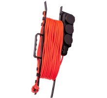 Удлинитель силовой Starwind ST-PS3.10/B-16 3x1.0кв.мм 3розет. 10м ПВС 16A пласт.рамка черный