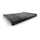 Полка стационарная Hyperline TSH3L-650-RAL9004 1U нагр.:20кг. 19" 650мм черный (упак.:1шт)