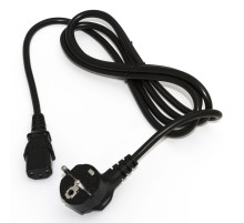 Шнур питания Hyperline PWC-IEC13-SHM-1.8-BK C13-Schuko проводник.:3x0.75мм2 1.8м 250В 10А (упак.:1шт) черный