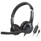 Наушники с микрофоном Creative Chat USB черный (51EF0980AA000)