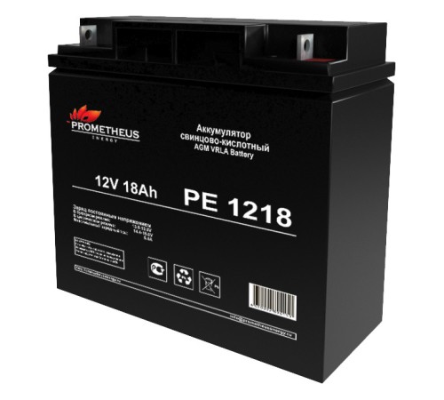 Батарея для ИБП Prometheus Energy РЕ1218 12В 18Ач Батарея для ИБП Prometheus Energy РЕ1218 12В 18Ач