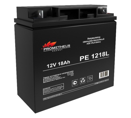 Батарея для ИБП Prometheus Energy PE 1218L 12В 18Ач Батарея для ИБП Prometheus Energy PE 1218L 12В 18Ач