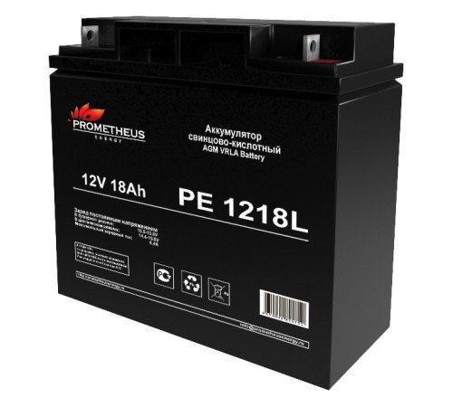 Батарея для ИБП Prometheus Energy PE 1218L 12В 18Ач Батарея для ИБП Prometheus Energy PE 1218L 12В 18Ач