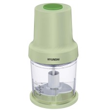 Измельчитель электрический Hyundai HYC-P3128 0.8л. 350Вт салатовый/белый