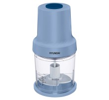 Измельчитель электрический Hyundai HYC-P3138 0.8л. 350Вт голубой/белый