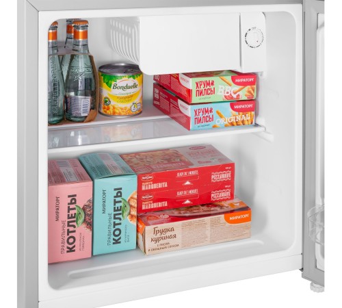 Холодильник Maunfeld MFF50SL серебристый (однокамерный)