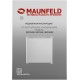 Холодильник Maunfeld MFF50SL серебристый (однокамерный)