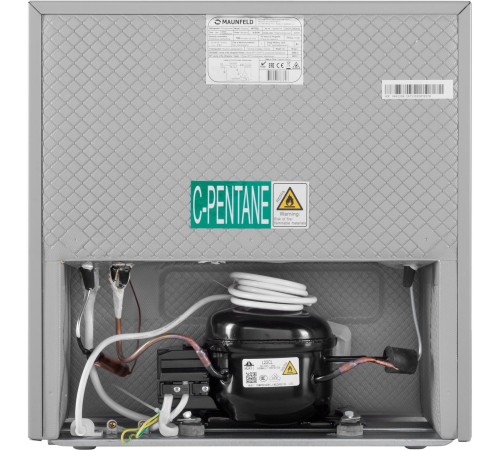 Холодильник Maunfeld MFF50SL серебристый (однокамерный)