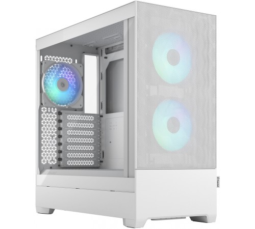 Корпус Fractal Design PoP Air RGB White TG белый без БП ATX 3x120mm 2xUSB3.0 audio bott PSU