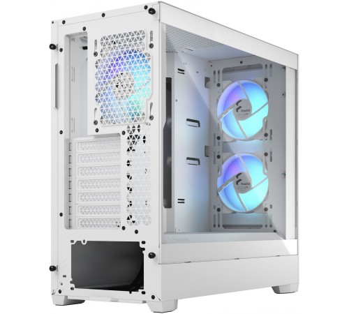 Корпус Fractal Design PoP Air RGB White TG белый без БП ATX 3x120mm 2xUSB3.0 audio bott PSU