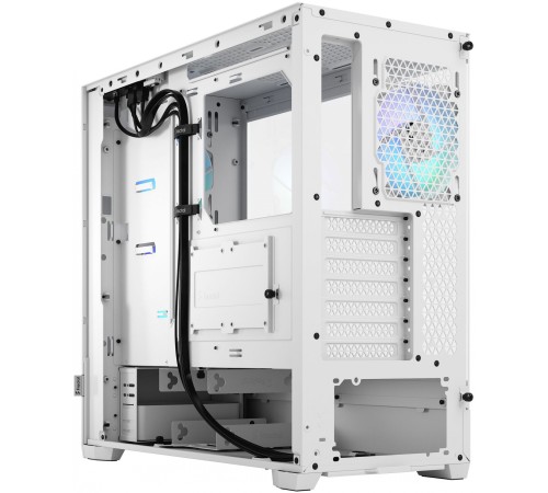 Корпус Fractal Design PoP Air RGB White TG белый без БП ATX 3x120mm 2xUSB3.0 audio bott PSU