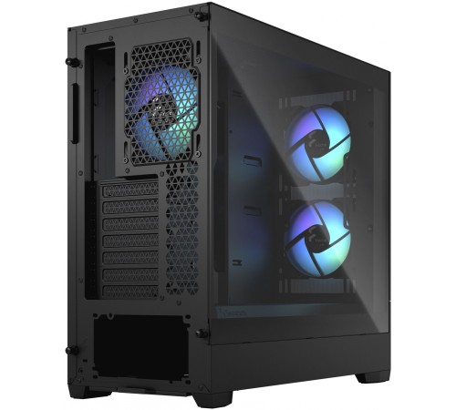 Корпус Fractal Design PoP Air RGB Black TG черный без БП ATX 3x120mm 2xUSB3.0 audio bott PSU