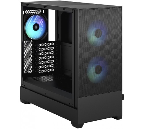 Корпус Fractal Design PoP Air RGB Black TG черный без БП ATX 3x120mm 2xUSB3.0 audio bott PSU