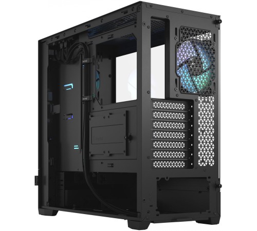 Корпус Fractal Design PoP Air RGB Black TG черный без БП ATX 3x120mm 2xUSB3.0 audio bott PSU