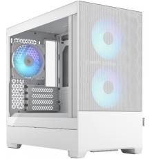 Корпус Fractal Design PoP Mini Air RGB White TG белый без БП ATX 3x120mm 2xUSB3.0 audio bott PSU