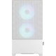 Корпус Fractal Design PoP Mini Air RGB White TG белый без БП ATX 3x120mm 2xUSB3.0 audio bott PSU