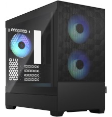 Корпус Fractal Design PoP Mini Air RGB Black TG черный без БП ATX 3x120mm 2xUSB3.0 audio bott PSU