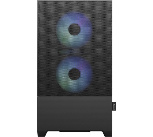 Корпус Fractal Design PoP Mini Air RGB Black TG черный без БП ATX 3x120mm 2xUSB3.0 audio bott PSU