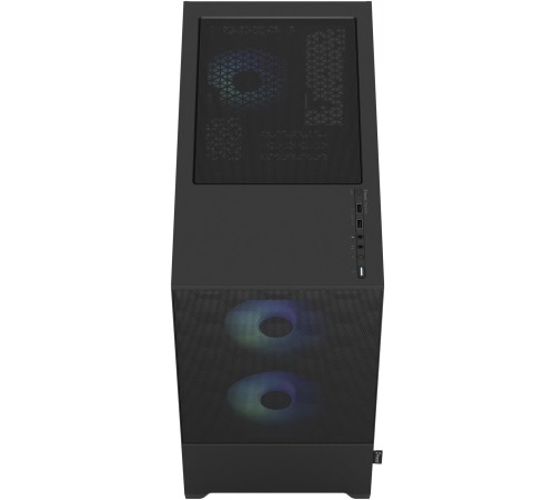 Корпус Fractal Design PoP Mini Air RGB Black TG черный без БП ATX 3x120mm 2xUSB3.0 audio bott PSU