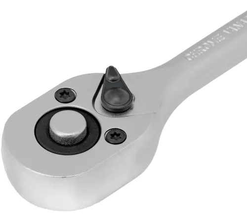 Набор головок STELS 14125  набор торцевых головок 1/4''головки 4 - 13мм с трещот. ключом crv 11пр.
