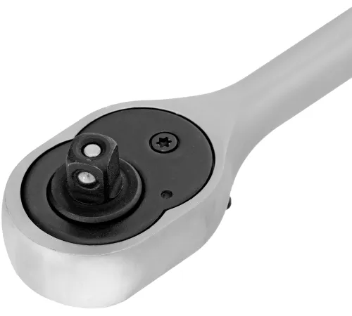 Набор головок STELS 14125  набор торцевых головок 1/4''головки 4 - 13мм с трещот. ключом crv 11пр.