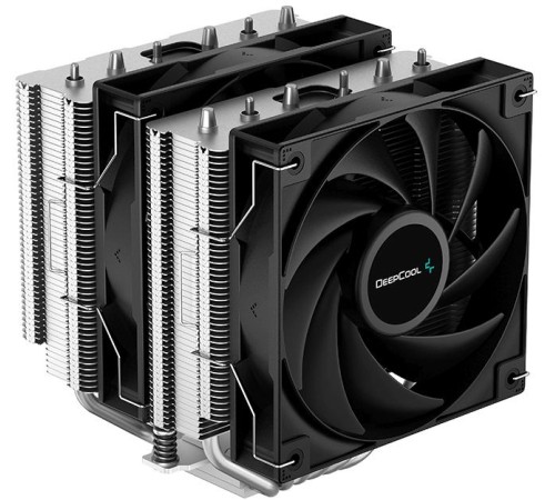 Устройство охлаждения(кулер) Deepcool AG620 Soc-AM5/AM4/1151/1200/2066/1700 4-pin 15-29dB Al+Cu 260W 1300gr Ret Устройство охлаждения(кулер) Deepcool AG620 Soc-AM5/AM4/1151/1200/2066/1700 4-pin 15-29dB Al+Cu 260W 1300gr Ret