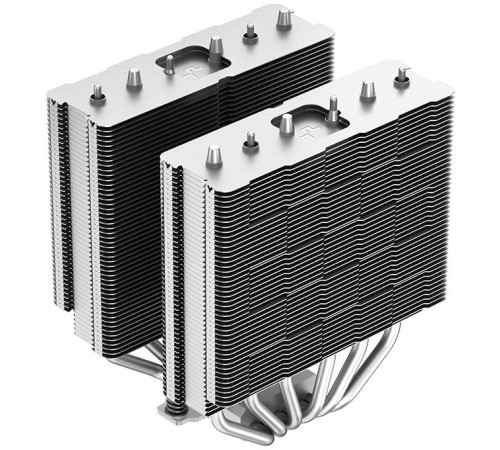 Устройство охлаждения(кулер) Deepcool AG620 Soc-AM5/AM4/1151/1200/2066/1700 4-pin 15-29dB Al+Cu 260W 1300gr Ret Устройство охлаждения(кулер) Deepcool AG620 Soc-AM5/AM4/1151/1200/2066/1700 4-pin 15-29dB Al+Cu 260W 1300gr Ret