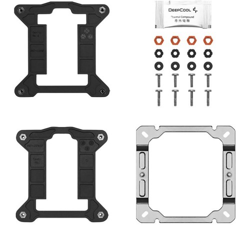 Устройство охлаждения(кулер) Deepcool AG400 LED Soc-AM5/AM4/1151/1200/1700 4-pin 18-32dB Al+Cu 130W 614gr LED Ret Устройство охлаждения(кулер) Deepcool AG400 LED Soc-AM5/AM4/1151/1200/1700 4-pin 18-32dB Al+Cu 130W 614gr LED Ret
