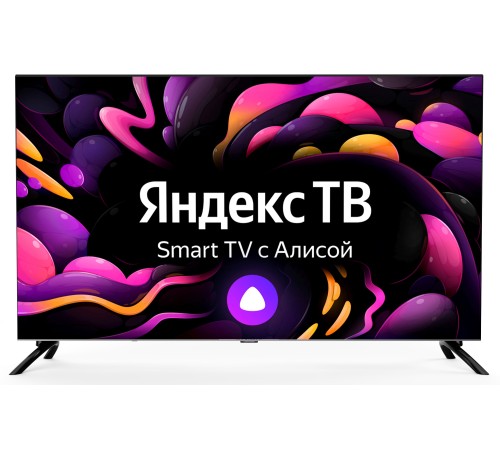 Телевизор LED Hyundai 40" H-LED40BS5003 Яндекс.ТВ Frameless черный FULL HD 60Hz DVB-T DVB-T2 DVB-C DVB-S DVB-S2 USB WiFi Smart TV Телевизор LED Hyundai 40" H-LED40BS5003 Яндекс.ТВ Frameless черный FULL HD 60Hz DVB-T DVB-T2 DVB-C DVB-S DVB-S2 USB WiFi Smart TV