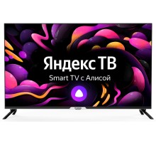 Телевизор LED Hyundai 50" H-LED50BU7003 Яндекс.ТВ Frameless черный Ultra HD 60Hz DVB-T DVB-T2 DVB-C DVB-S DVB-S2 USB WiFi Smart TV