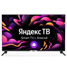 Телевизор LED Hyundai 50" H-LED50BU7003 Яндекс.ТВ Frameless черный Ultra HD 60Hz DVB-T DVB-T2 DVB-C DVB-S DVB-S2 USB WiFi Smart TV