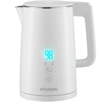 Чайник электрический Hyundai HYK-S5508 1.5л. 2200Вт белый (корпус: металл/пластик)