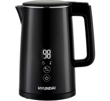 Чайник электрический Hyundai HYK-S5509 1.5л. 2200Вт черный (корпус: металл/пластик)