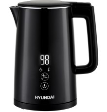 Чайник электрический Hyundai HYK-S5509 1.5л. 2200Вт черный (корпус: металл/пластик)