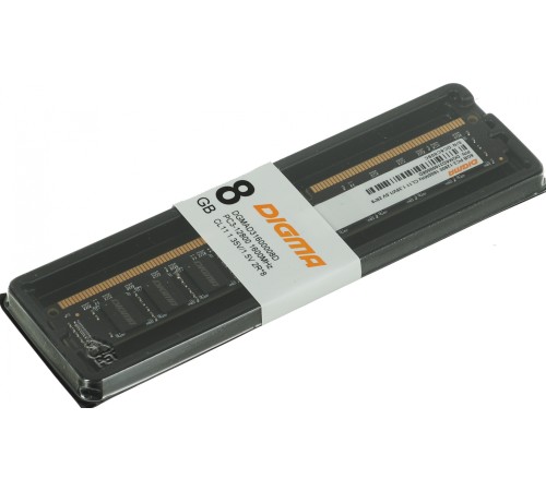 Память DDR3 8Gb 1600MHz Digma DGMAD31600008D RTL PC3-12800 CL11 DIMM 240-pin 1.5В dual rank Память DDR3 8Gb 1600MHz Digma DGMAD31600008D RTL PC3-12800 CL11 DIMM 240-pin 1.5В dual rank