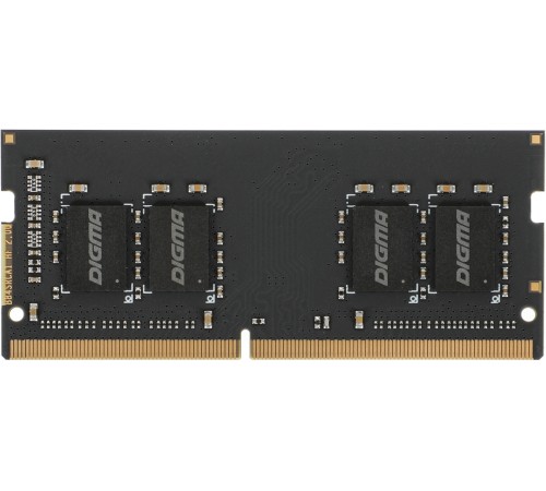 Память DDR4 4Gb 2666MHz Digma DGMAS42666004S RTL PC4-21300 CL19 SO-DIMM 260-pin 1.2В single rank Память DDR4 4Gb 2666MHz Digma DGMAS42666004S RTL PC4-21300 CL19 SO-DIMM 260-pin 1.2В single rank