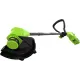 Greenworks G24LT25K2 Триммер аккумуляторный, 24V, 25 см,  с 1хАКБ 2Ач и ЗУ [2107207SA]