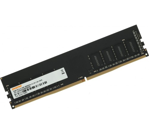 Память DDR4 8Gb 2666MHz Digma DGMAD42666008S RTL PC4-21300 CL19 DIMM 288-pin 1.2В single rank