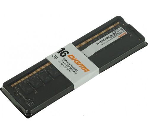 Память DDR4 16Gb 3200MHz Digma DGMAD43200016S RTL PC4-25600 CL22 DIMM 288-pin 1.2В single rank