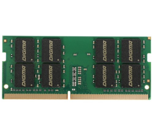 Память DDR4 32Gb 2666MHz Digma DGMAS42666032D RTL PC4-21300 CL19 SO-DIMM 260-pin 1.2В dual rank Память DDR4 32Gb 2666MHz Digma DGMAS42666032D RTL PC4-21300 CL19 SO-DIMM 260-pin 1.2В dual rank