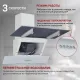 Вытяжка каминная MBS Meryta 160 Glass White белый стекло управление: кнопочное (1 мотор)