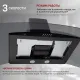 Вытяжка каминная MBS Ruta 190 Glass Black черный стекло управление: кнопочное (1 мотор)