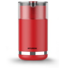 Кофемолка Hyundai HYC-G3272 200Вт сист.помол.:ротац.нож вместим.:70гр красный