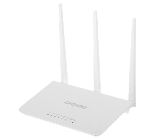 Роутер беспроводной Digma DWR-N302 N300 10/100BASE-TX белый Роутер беспроводной Digma DWR-N302 N300 10/100BASE-TX белый