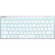 Клавиатура A4Tech Fstyler FX61 белый/синий USB slim Multimedia LED